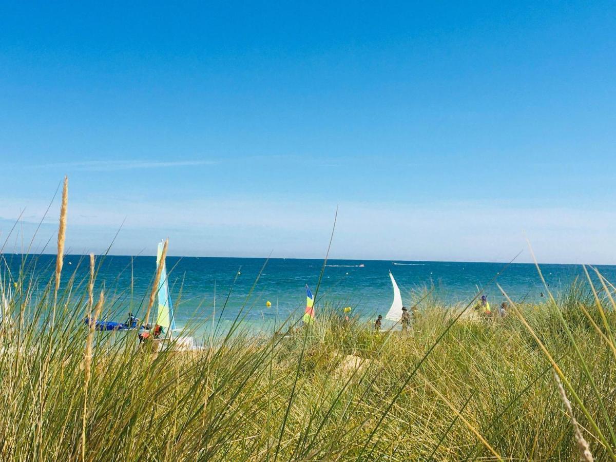 Bleu Sale - F2 Courseulles Avec Balcon Daire Dış mekan fotoğraf